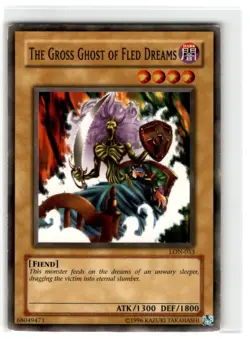 Yu-Gi-Oh! The Gross Ghost of Fled Dreams Unlimited LON-053 Heavily Played Common - Image 1