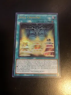 Yugioh Soul Crossing EG01-EN002 Ultra Rare 1st Ed NM - Image 1