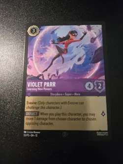 Violet Parr - Learning New Powers 55 Disney Lorcana Promo Cards Cold Foil - Image 1