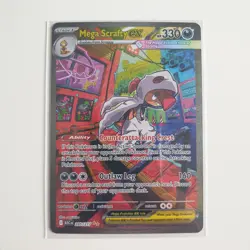 Pokemon TCG Mega Scrafty EX ASC 285/217 Ascended Heroes Special Illustration - Image 2