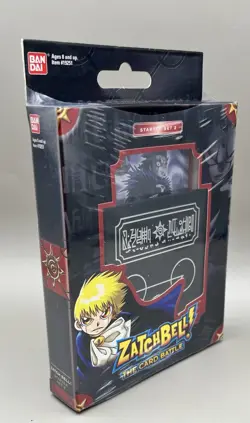 ZatchBell BANDAI 2005 Zatch Bell The Card Battle Starter Set 2 - Sealed NEW - Image 1