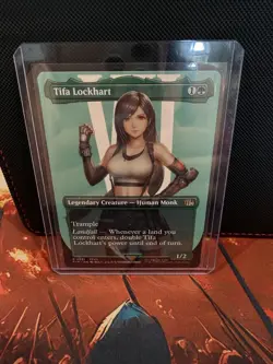 Tifa Lockhart #391 Borderless Regular MTG Magic - Final Fantasy FIN 0391 - NM - Image 1