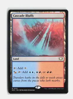 Cascade Bluffs 153 Commander: Edge of Eternities MTG NM - Image 1