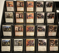 MTG Human Soldier Tribal (Boros Aggro) 40-Card Deck Pack | Just Add Lands - Image 1