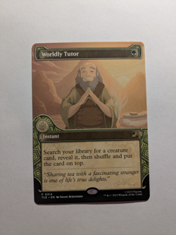 Worldly Tutor Showcase Avatar The Last Airbender Eternal-Legal Regular 314 MtG - Image 1
