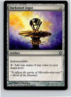 Magic the Gathering Darksteel Ingot Commander 2013 MTG Free Shipping! - Image 1