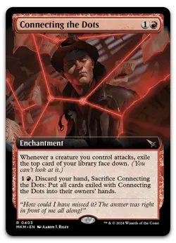 Connecting the Dots (Extended Art) #403 (LP) Murders Karlov Manor MKM Magic MTG - Image 1