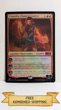 Chandra, Flame's Catalyst Core Set 2021 Foil - Image 1
