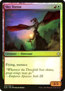 MTG FOIL Sky Terror - Ixalan #229 - Image 1