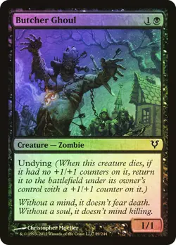 MTG FOIL Butcher Ghoul - Avacyn Restored #089 - Image 1
