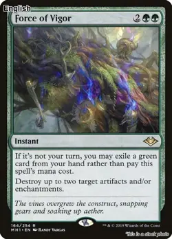 Force of Vigor EN [MH1 - 164] - LP TCG MTG - Image 1