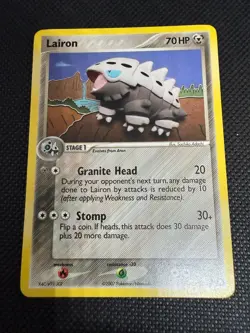 Lairon 32/108 Uncommon Power Keepers Pokemon Lightly Played - Image 1