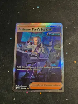 Professor Turo's Scenario 257/182 Paradox Rift Pokemon NM - Image 1