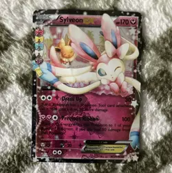 Pokemon TCG Sylveon EX RC21/RC32 Full Art Holo Rare 170 HP 2016 Eng - Image 1