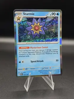 Starmie 121/165 - Pokemon TCG Scarlet & Violet 151 (2023) - NM - HOLO RARE - Image 1