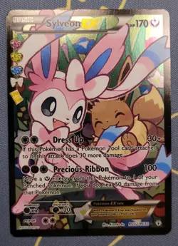 Sylveon 2016 Pokemon EX Generations Full Art Ultra RARE RC32 NEAR MINT - Image 1