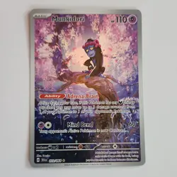 Pokemon TCG Munkidori 072/064 Shrouded Fable Illustration Rare Full Art Holo - Image 1