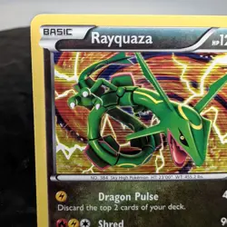 Pokemon Rayquaza 11/20 Dragon Vault Holo Foil TCG Card 2012 LP HP120 ✨ - Image 3