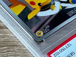 2025 Pokemon Chinese Captain Pikachu Card CBB1C 0709/09 PSA 10 - SCUFF ON SLAB - Image 4