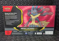 Pokemon TCG: Mega Lucario ex Premium Figure Collection Factory Sealed Box - Image 2
