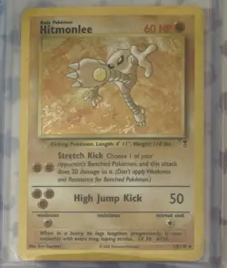 Hitmonlee 13/110 Legendary Collection 2002 Holo Rare WOTC Pokemon Card TCG - Image 1