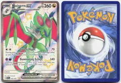 Noivern ex 220/091 Shiny Ultra Rare Paldean Fates Pokemon Holo NM - Image 3