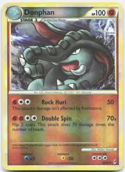 Donphan 42/95 Uncommon Call of Legends Pokemon LP - Image 1