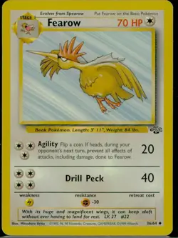 Pokemon TCG Jungle Fearow LP - Image 1