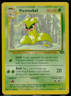 1999 Pokemon TCG Jungle Victreebel MP - Image 1