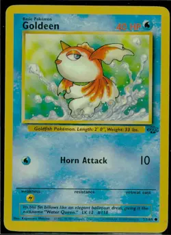 Pokemon TCG Jungle Goldeen LP - Image 1