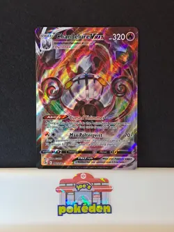 Chandelure VMAX 040/264 Swsh08: Fusion Strike Holo Pokemon TCG NM - Image 1