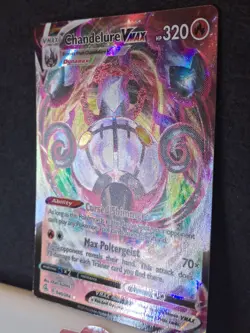 Chandelure VMAX 040/264 Swsh08: Fusion Strike Holo Pokemon TCG NM - Image 2