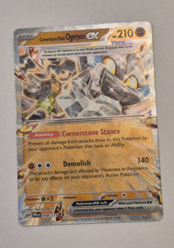 Cornerstone Mask Ogerpon Ex 58/131 Prismatic Evolutions -Near Mint- Pokemon TCG - Image 1