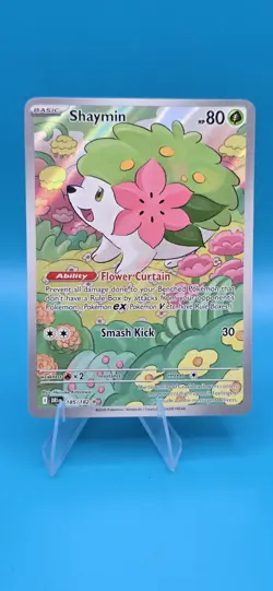 Pokemon - Shaymin 185/182 Illustration Rare Destined Rivals English NM A24 - Image 1