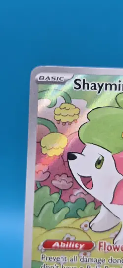 Pokemon - Shaymin 185/182 Illustration Rare Destined Rivals English NM A24 - Image 2