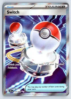SWITCH 123 PHANTASMAL FLAMES POKEMON NM - Image 1