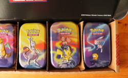 Pokemon TCG: Kanto Power Mini Tins 5 Empty Tin Display Art Set Bundle - No Packs - Image 3