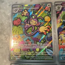 🌈Pokemon Full Art Illustration Rare Lot Ambipom, Ludicolo, Turtonator, Nymble🌈 - Image 2