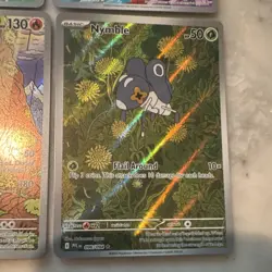 🌈Pokemon Full Art Illustration Rare Lot Ambipom, Ludicolo, Turtonator, Nymble🌈 - Image 4