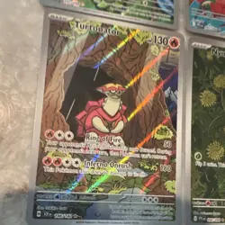 🌈Pokemon Full Art Illustration Rare Lot Ambipom, Ludicolo, Turtonator, Nymble🌈 - Image 5