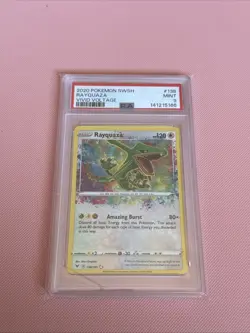 2020 Pokemon SWSH Vivid Voltage #138 Rayquaza PSA 9 MINT - Image 1