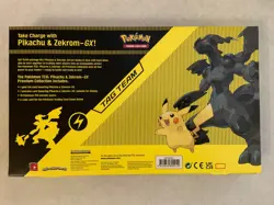 Pokemon Pikachu and Zekrom GX Tag Team Premium Collection Sealed Evolving Skies - Image 2