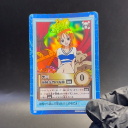 Nami 2001 S05 One Piece Carddass Hyper Battle Holo Reprint Japanese Bandai - Image 2