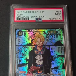PSA 9 Sabo OP13-120 Manga Alt Art – One Piece Card Japanese - Image 4