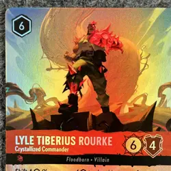 Disney Lorcana Wilds Unknown Lyle Tiberius Rourke 214/204 Epic Foil - Image 5