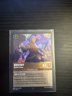 Kristoff - Reindeer Keeper 2 Disney Lorcana Promo Cards Cold Foil - Image 1