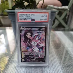 PSA 10 Sylveon V TG14/TG30 Brilliant Stars Trainer Gallery Holo Pokemon GEM MINT - Image 1