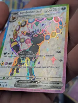 Pokemon TCG Umbreon EX Svp176 Premium Figure Collection Promo - Image 4