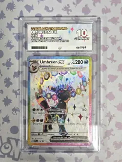 Pokemon TCG Umbreon EX Svp176 Premium Figure Collection Promo Ace 10 - Image 1