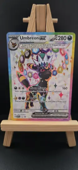 Pokemon TCG Umbreon EX Svp176 Premium Figure Collection Promo - Image 1